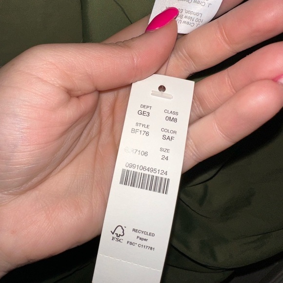 NWT J. Crew playa Green Ruched one piece swimsuit 24 summer beach vacation - Picture 2 of 10